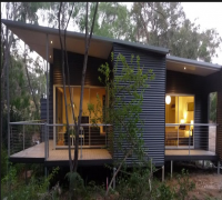 Treetops holiday accomodation exterior